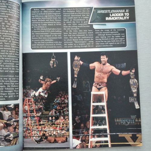 WWE Magazine Big Time Wrestlemania 22 Retro used