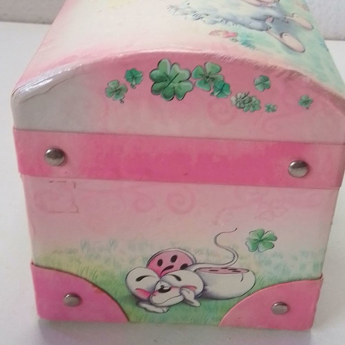 Vintage Diddl Depeche jewelry box used