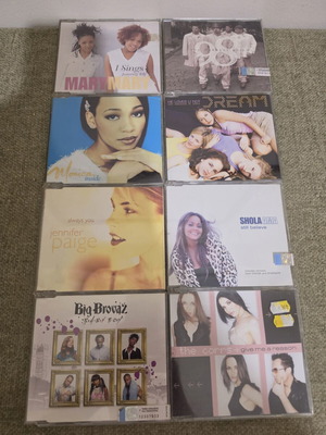 90's and 00's CD singles used, pack of 16, pop