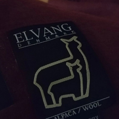 Elvang alpaca wool blanket 140/180 cm new