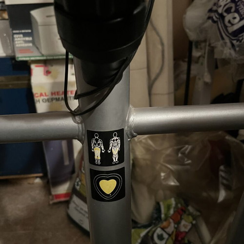 Discover Elliptical Exercise Bike like new with heart rate sensors