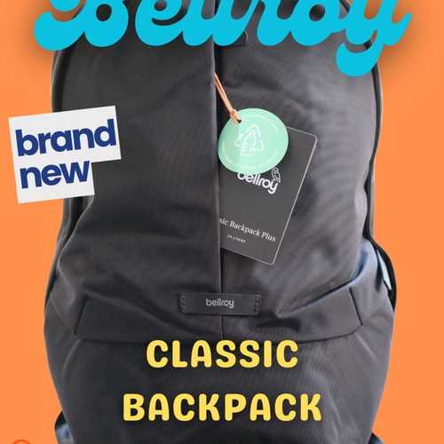 Bellroy Classic Backpack Plus 24L new black backpack