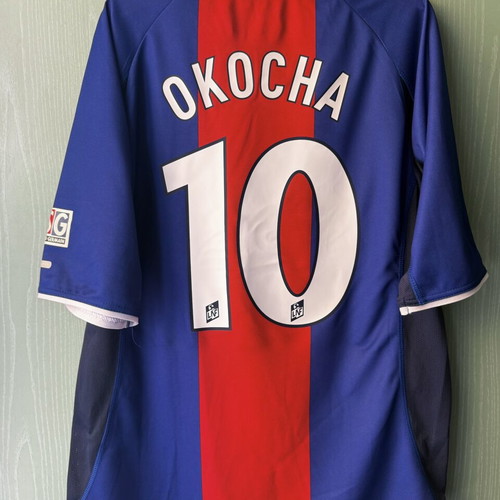 Jay Jay Okocha PSG football jersey, medium