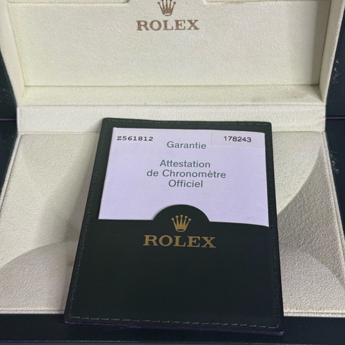 Rolex box authentic like new