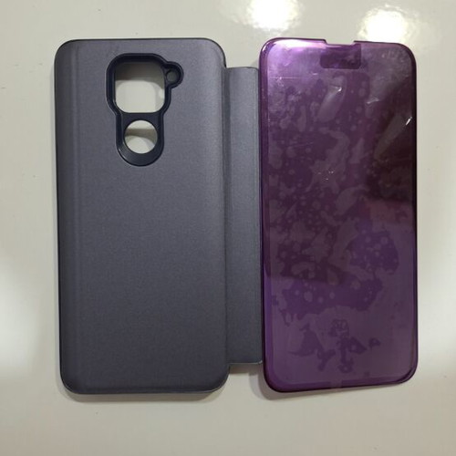 Naxius Case View purple phone case for Xiaomi Redmi Note 9