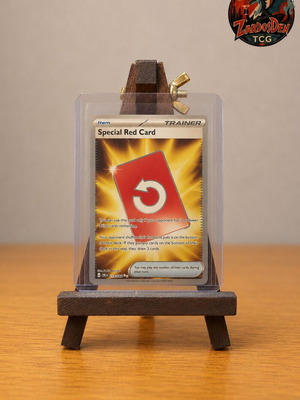 Special Red Card Pokémon TCG Mega Evolution Chaos Rising like new