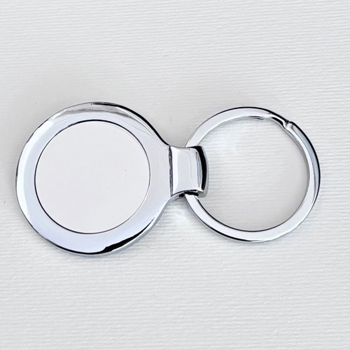 Keychain steel mirror key holder new