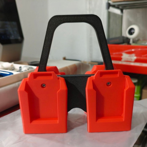 Parkside Battery Carrying Base with Handle 3D Printed