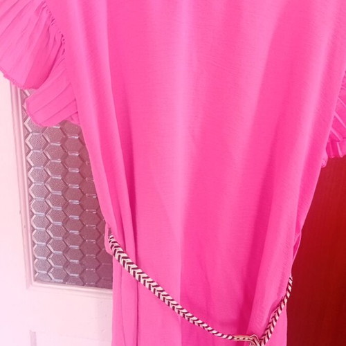 Pink summer dress, medium size