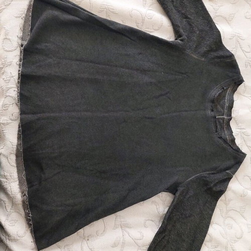 Blouse used gray size M 38 10 good condition