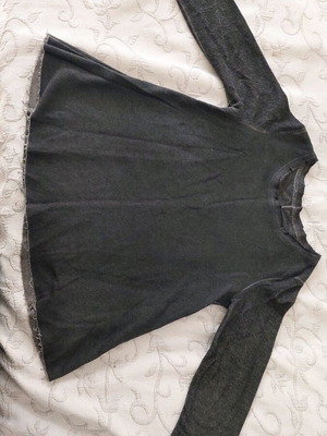 Blouse used gray size M 38 10 good condition