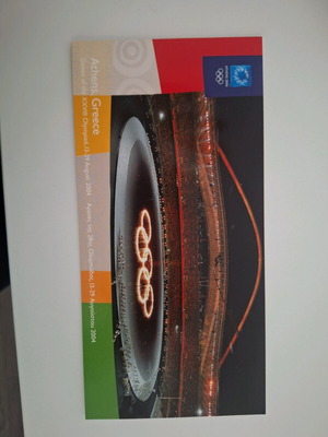 Athens 2004 Olympic Games Postcard like new