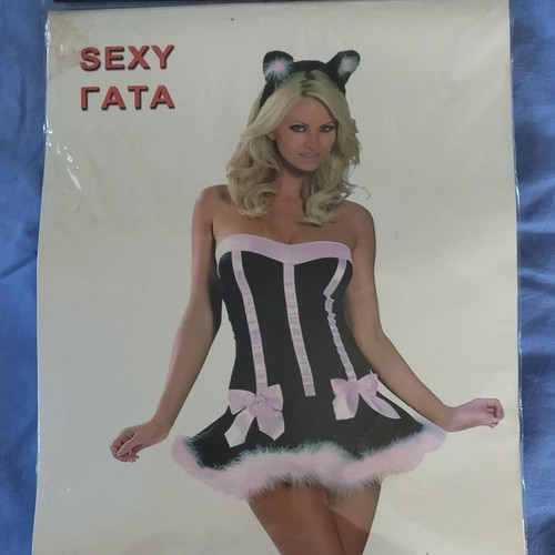 Cat Carnival Costume new, women's one size