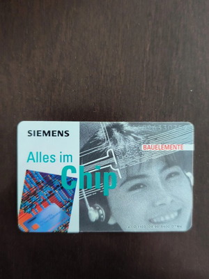 German phone card used, 8,400 copies
