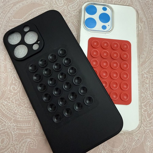 Silicone Cases with Suction Cups for iPhone 16 Pro Max new