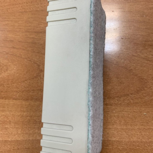 Whiteboard kit like new with cleaner, sponge, and 12 replacement felt strips