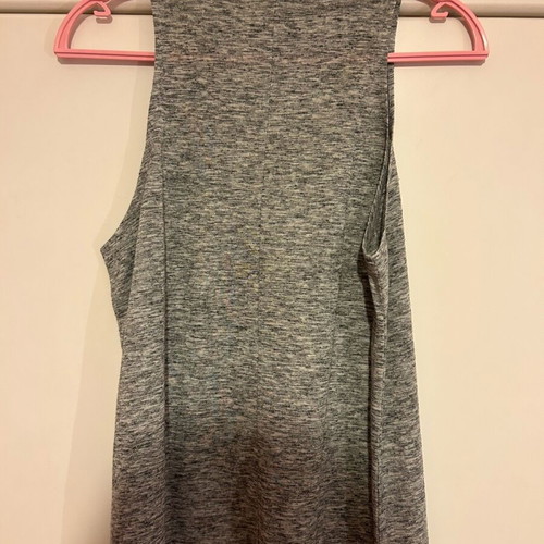 H&M blouse size M like new, gray