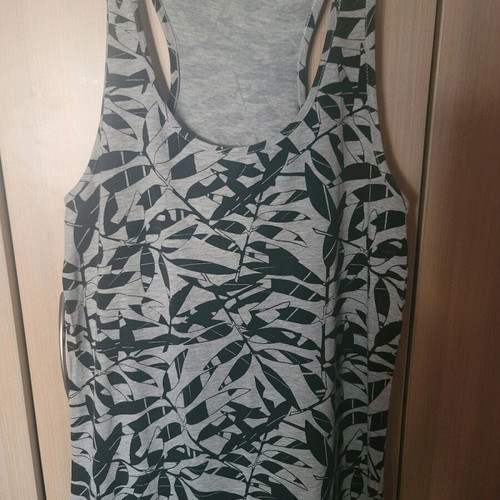 Cotton maxi dress ICHI like new, gray, size M