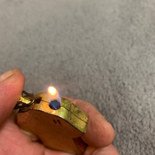 Milan 1995-96 collectible keychain lighter used