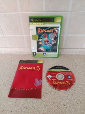 Rayman 3 Xbox classic game like new