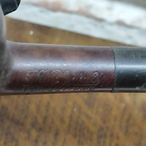 Vintage Plume Briar Smoking Pipe used, classic French design