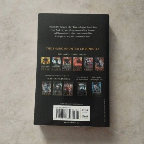 City of Ashes The Mortal Instruments Book 2 by Cassandra Clare
