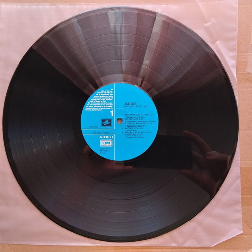 Angie Μη Μου Λέτε...Μη LP with Poster, like new, pop