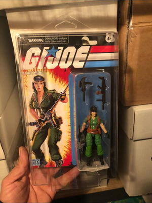 Gi Joe Lady Jaye sealed reissue new