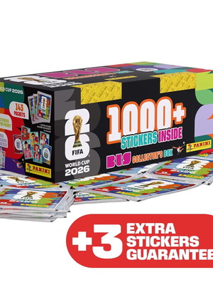 Fifa World Cup Panini Stickers συλλεκτικό κουτί καινούργιο, 1000 αυτοκόλλητα