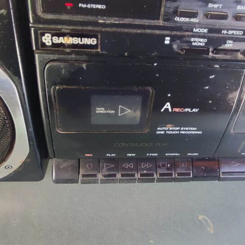 Samsung PD-780L stereo radio cassette boombox used