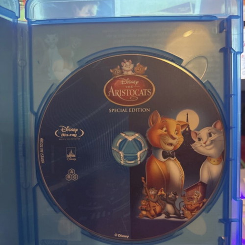 The Aristocats Blu-Ray like new, dubbed in Greek