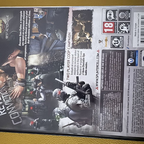 Splinter Cell Conviction PC game like new