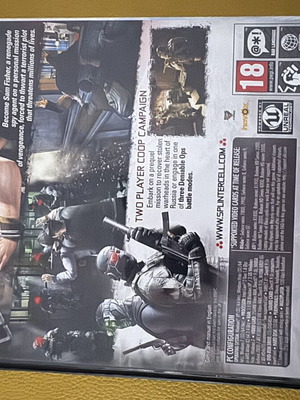 Splinter Cell Conviction PC game like new