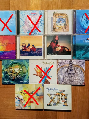 Cafe Del Mar 8 CD pack new, electronic