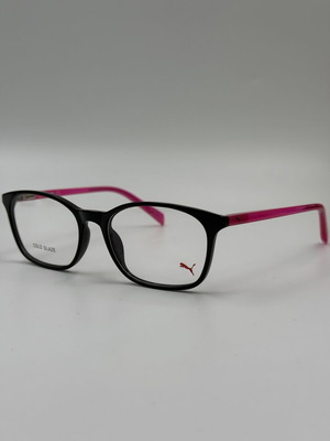 Puma PJ00310 002 Cold Glaze Kids Glasses like new, black and fuchsia