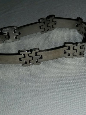 Men's stainless steel bracelet used
