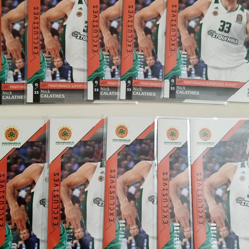 Nick Calathes Cards 16 Numbered /100 Like New