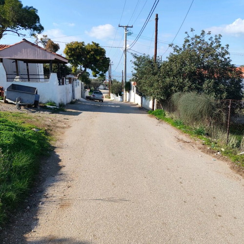 Land plot 9 acres in Vasilika Salamina, buildable, residential area