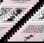  Γερμανια 1990-91  4 φεγιε  μεσα σε Τετραφυλλο φολτερ με ποσετα ασφραγιστα λουξ