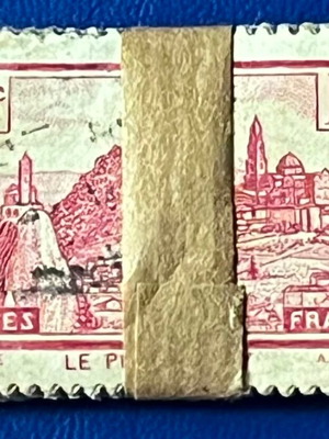 Le Puy 90c French stamps, like new, pack of about 25