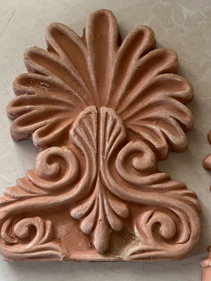 Vintage finials used, set of two