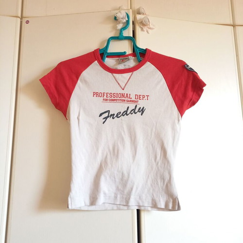 Freddy short-sleeve white t-shirt size S like new