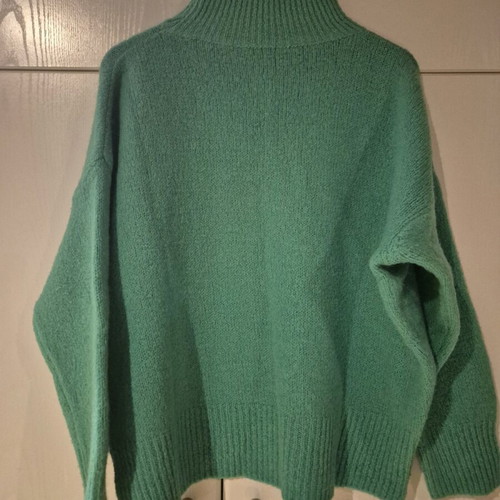 Green pullover oversized Small like new