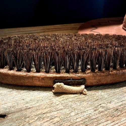 Collectible horse grooming brush 1930