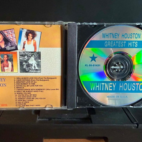 Whitney Houston Greatest Hits Russian rare CD