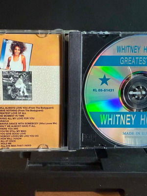 Whitney Houston Greatest Hits Russian rare CD