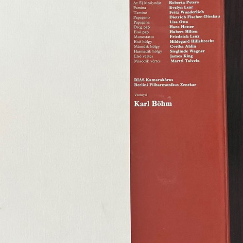Mozart A Varázsfuvola 3 vinyls new, classical opera
