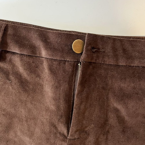 Zara brown suede shorts new, size S 36 8