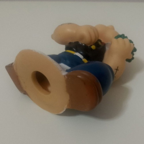 Popeye figurine vintage 8 cm pvc like new