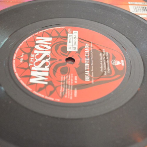 The Mission Never Again 7'' Single used, rock